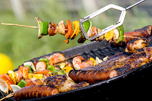 Barbecue - Making Kebab