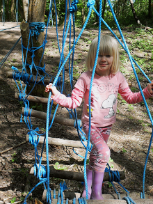 Children are Having Fun at Wacky Woods