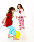 Enjoy-a-Ball Photo Competition Girls Footballing Soft Ball (Example of the Entry for Competition)