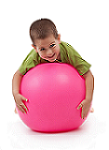 Enjoy-a-Ball Photo Competition Boy on a Big Ball (Promotional Photo, Enjoy-a-Ball)
