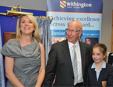 Ruth Fildes, Sir Bobby Charlton, Helena Mitson