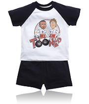 Pyjamas with TOONED Characters from McLaren Store