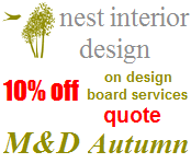 10% discount from Nest Interior Design to Mums and Dads readers
