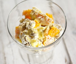 clementine curd and cinnamon mess