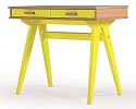 Mini Stroller Desk, Oak Yellow, from MADE