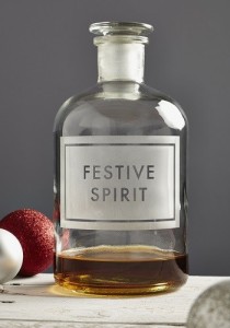 Lime Lace Festive Spirit Etched Bottle