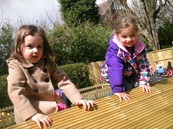 Children playing at Nina's nursery, Stockport