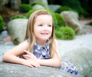 Portrait of smiling girl | Julie Harris Photography