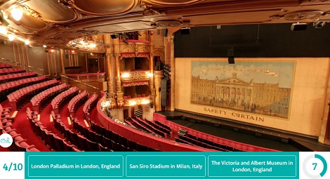 London Palladium inside | Screen from the game