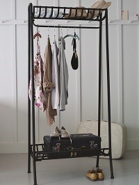 Cox & Cox | Industrial metal clothes rail