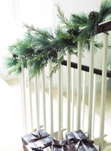 Staircase Frosted Pine Garland, X-PINGAR, big