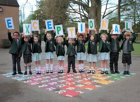 Cheadle Hulme School Reception Pupils After Inspection