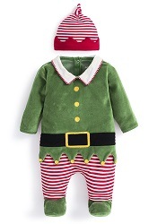 JJMB - Baby Elf Set with Hat