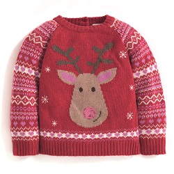 JJMB - Pretty Reindeer Jumper