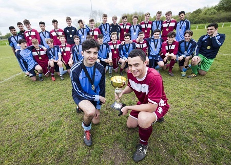 Under-19s Manchester School Cup, MGS First XI vs Second XI