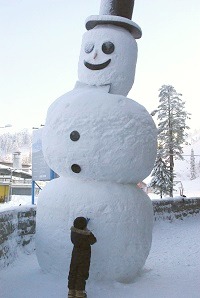 Frosty the Snowman, family winter snow holidays, Ruka