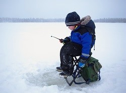 Ice fishing | non skiing winter activities, Ruka