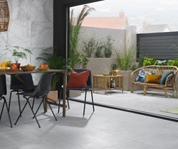 Planate tiles to create indoor outdoor flow in your home