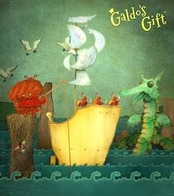 Mustafo and The Sea Monster | Illustration from Galdo's Gift eBook