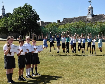 Park Royal School team wins King's Maths Challenge