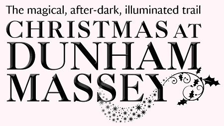 Christmas at Dunham Massey, Dec 2018, logo