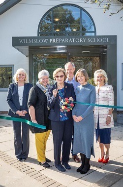 New entrance hall ribbon cutting ceremony at WPS