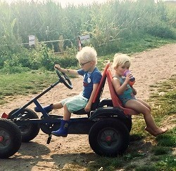 Toddlers at Breehees Farm | Little Clogs Holidays