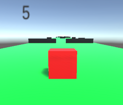 CubeDash game for early years children