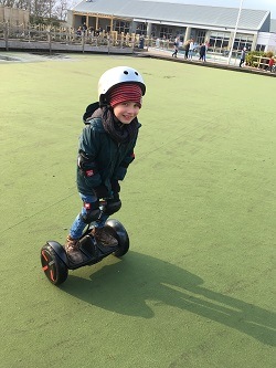 Boy on Segway