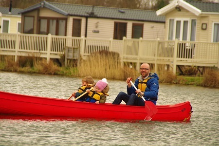 Family fun on the water