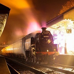 Ghost train at the East Lancashire Railway