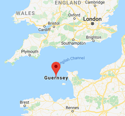 Guernsey on the map