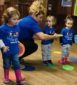 Toddler session at Little Beanz Sports Club