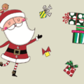 Little BigHeads - Santa and Christmas presents, images from the stationary
