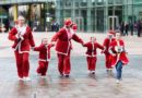 Family runs at MediaCityUK Jingle Bell Jog