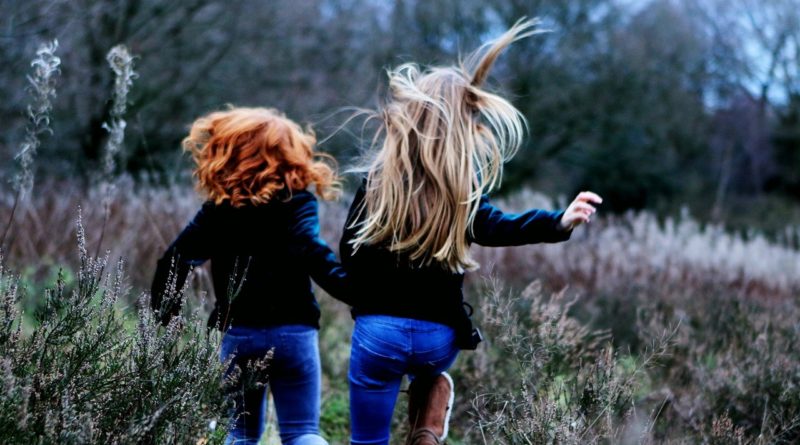 Cheshire countryside | Running kids