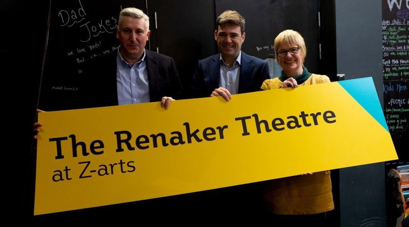 Andy Burnham Launches Renaker’s Renovation of Z-arts