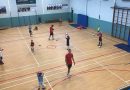 Football Camp in the sports hall