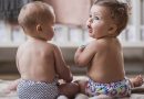 Babies in Reusable nappies made by Baba + Boo