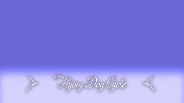 Flying Dog Animation, animate by Veronika F