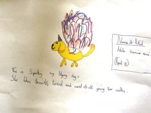 Sparky, the flying dog | Kids Gallery