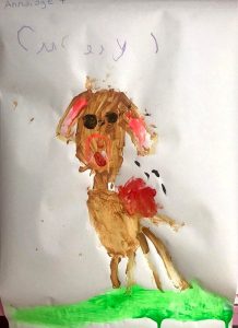 Cookie, the flying dog | Kids Gallery