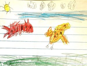 Two pet dragons | Imaginary pets gallery