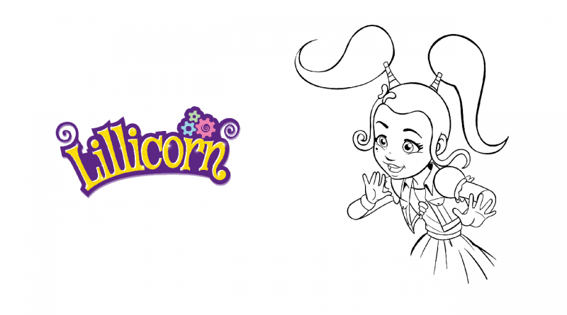 Lillicorn, logo and main character