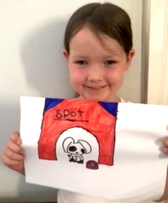 Spot the dog and his author