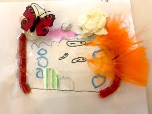 Water dragons in decorated tank | Kids craft