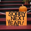 Sorry next year ( Haloween composition) ben shan from unsplash