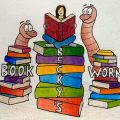 Becky's Bookworms Logo