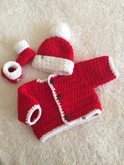 Christmas baby outfit