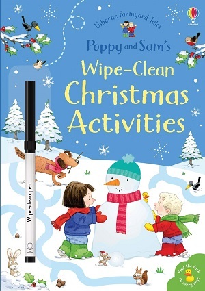 Poppy and Sam’s, Wipe-Clean Christmas activities book cover